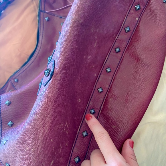 Eric Javits Brown Leather Shoulder Bag - Picture 7 of 9